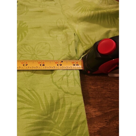 NWT Puma Cloudspun Aloha Floral Green Golf Polo Shirt Mens Size Medium AJGA - Picture 5 of 9